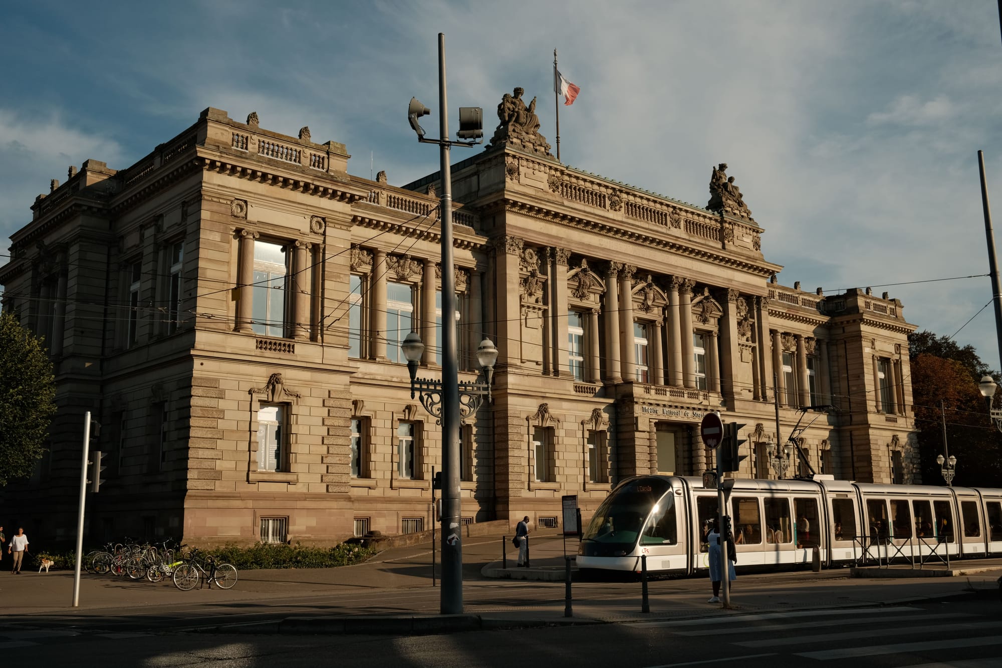 Straßenbahn in Straßburg geht einwandfrei