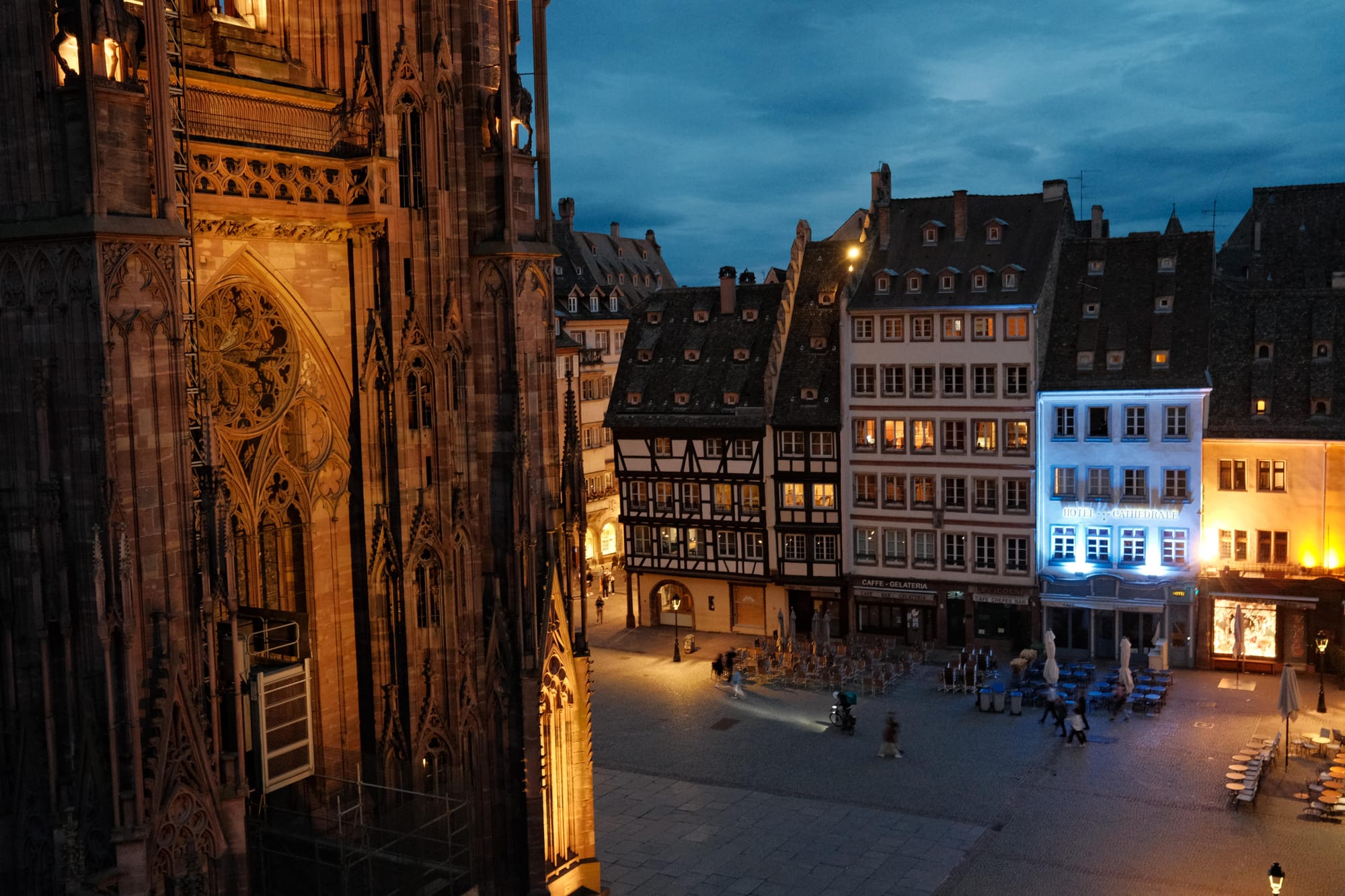 Münsterplatz in Straßburg