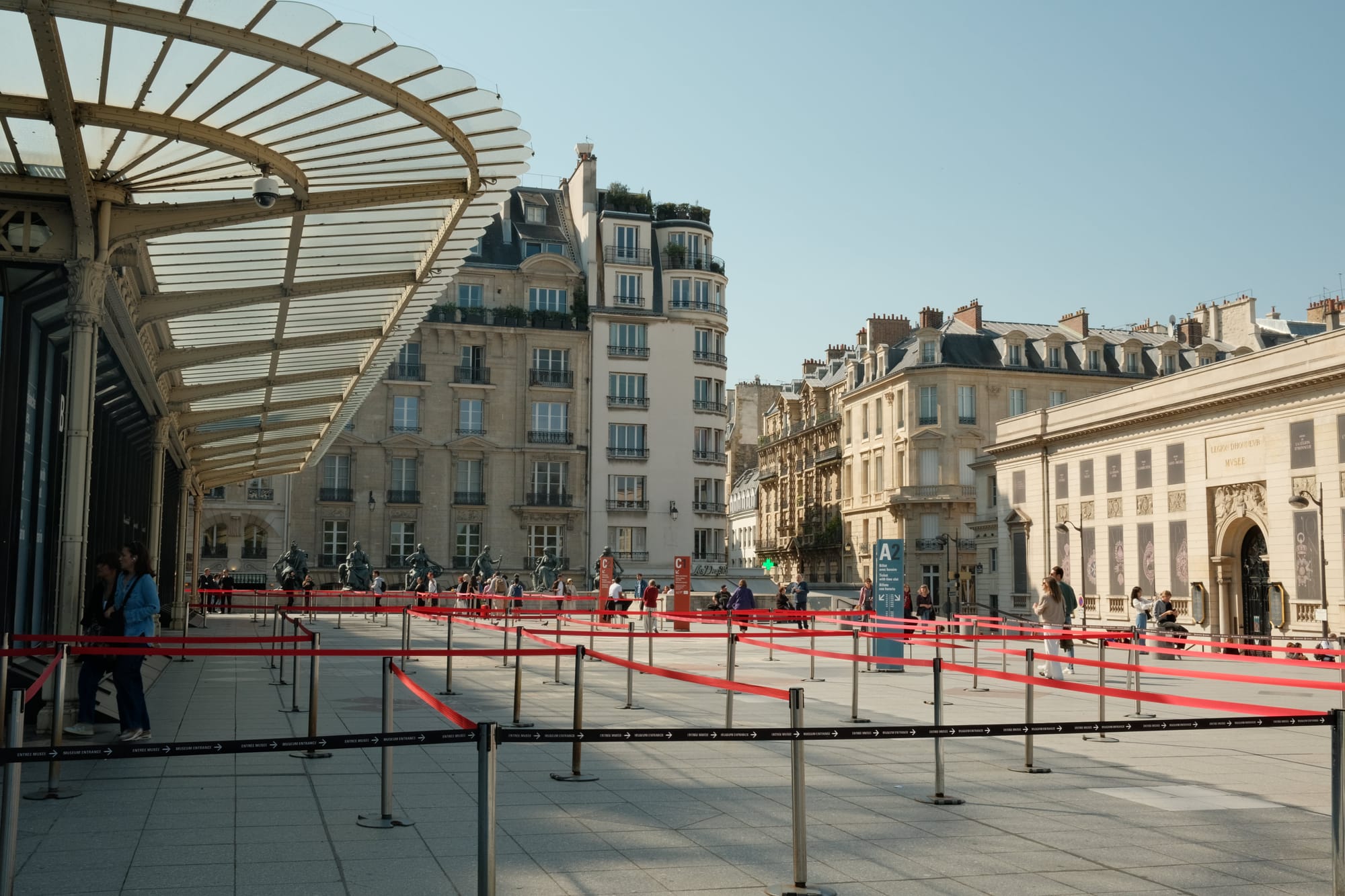 Eingang vom Musée d'Orsay