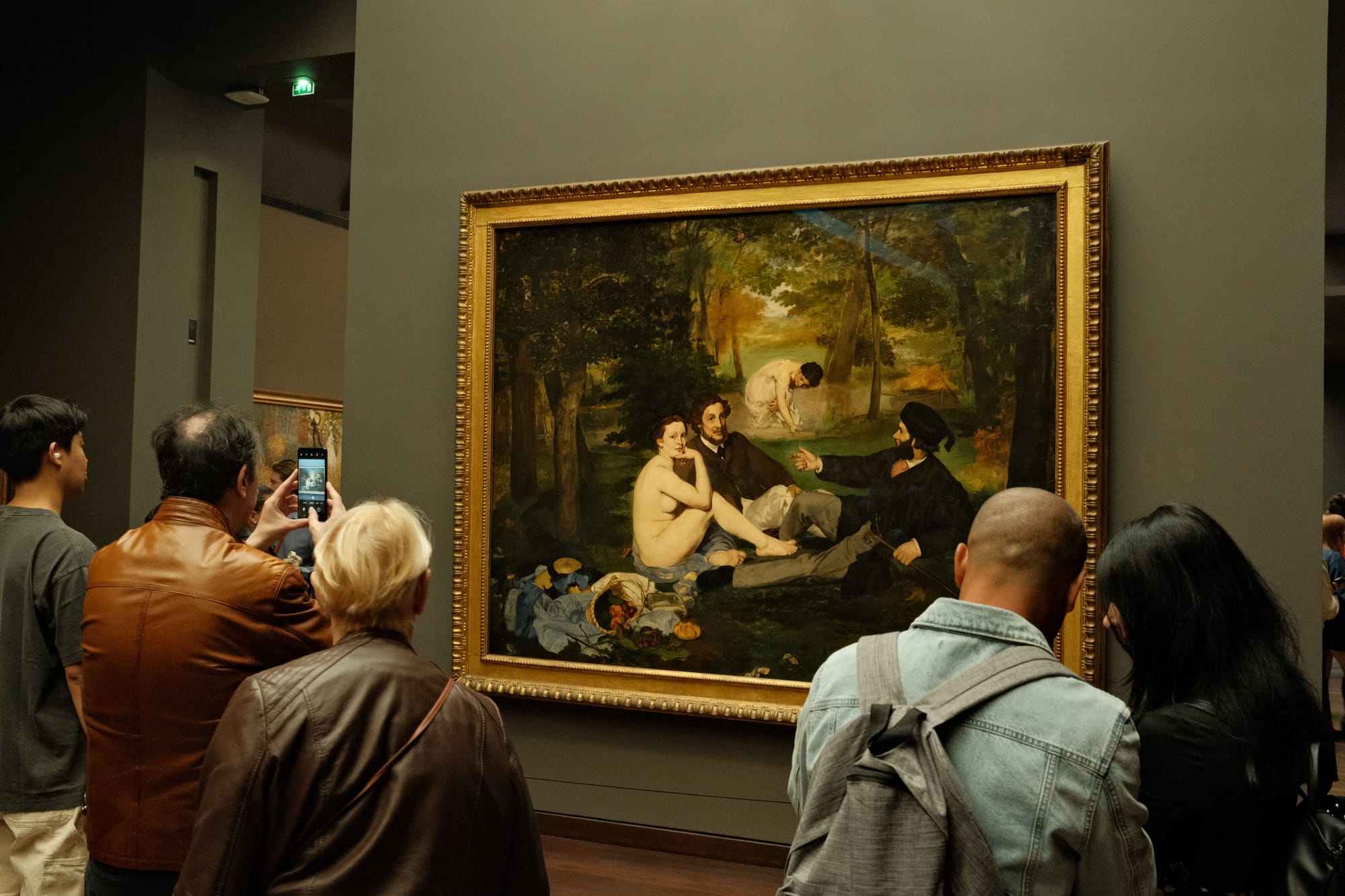 Frühstück im Grünen von Manet