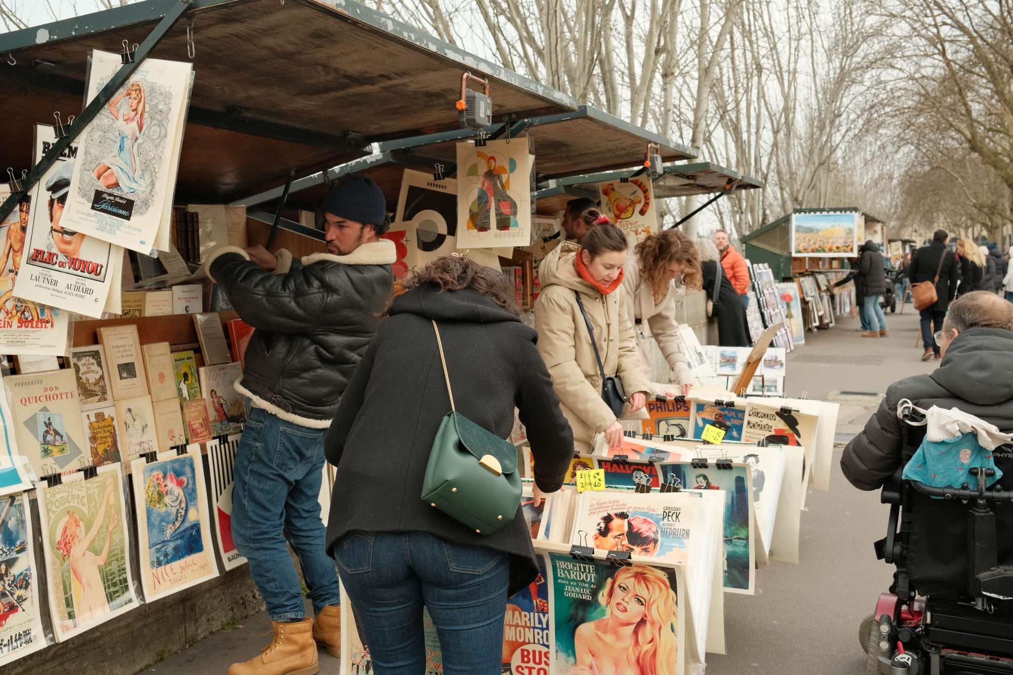 Bouquinisten am Seine Ufer