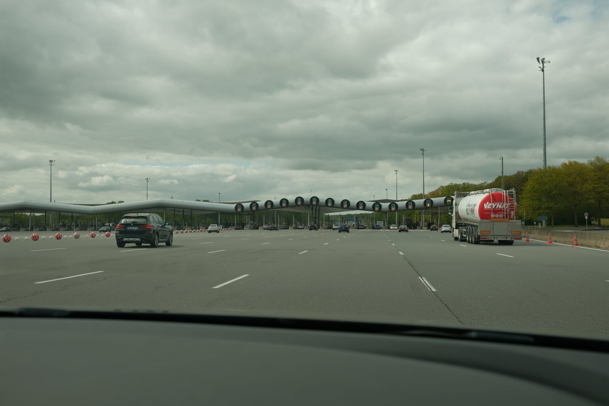 Autobahn in Frankreich
