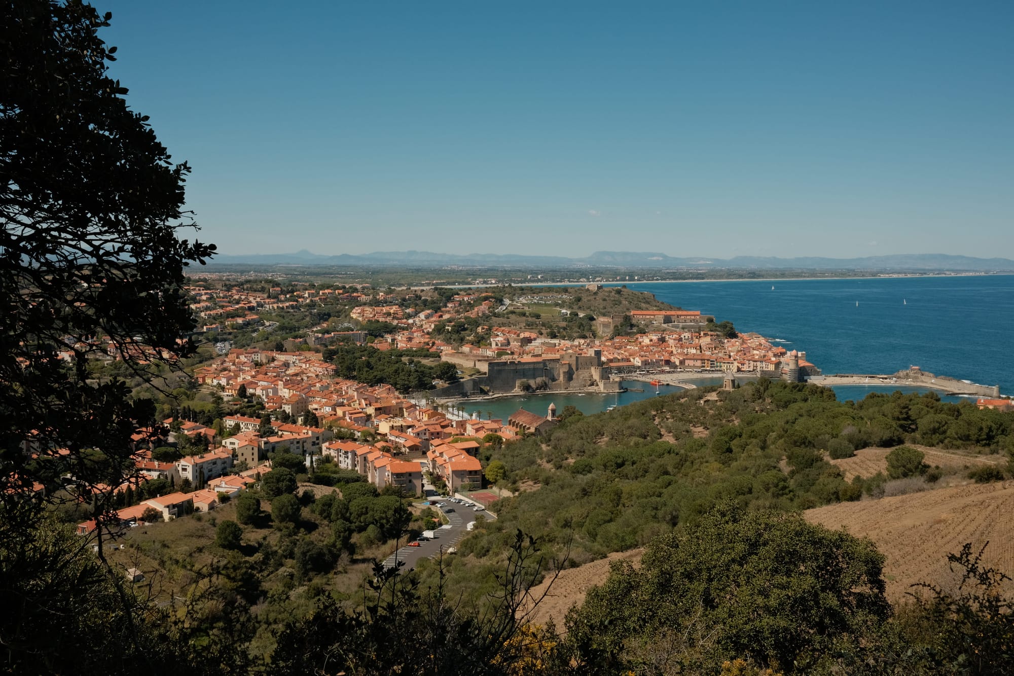 Küste im Süden von Perpignan