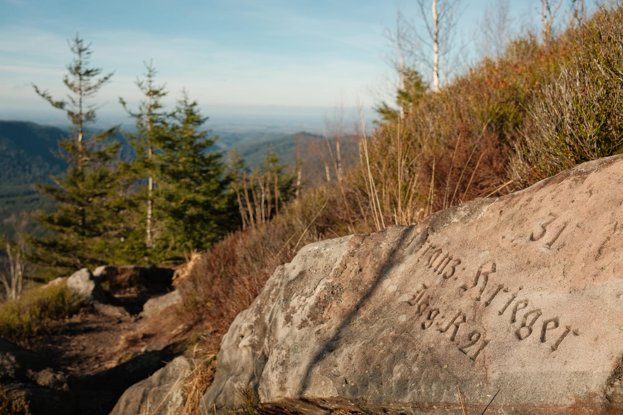 Die Westroute geht über Elsass und Ostfrankreich