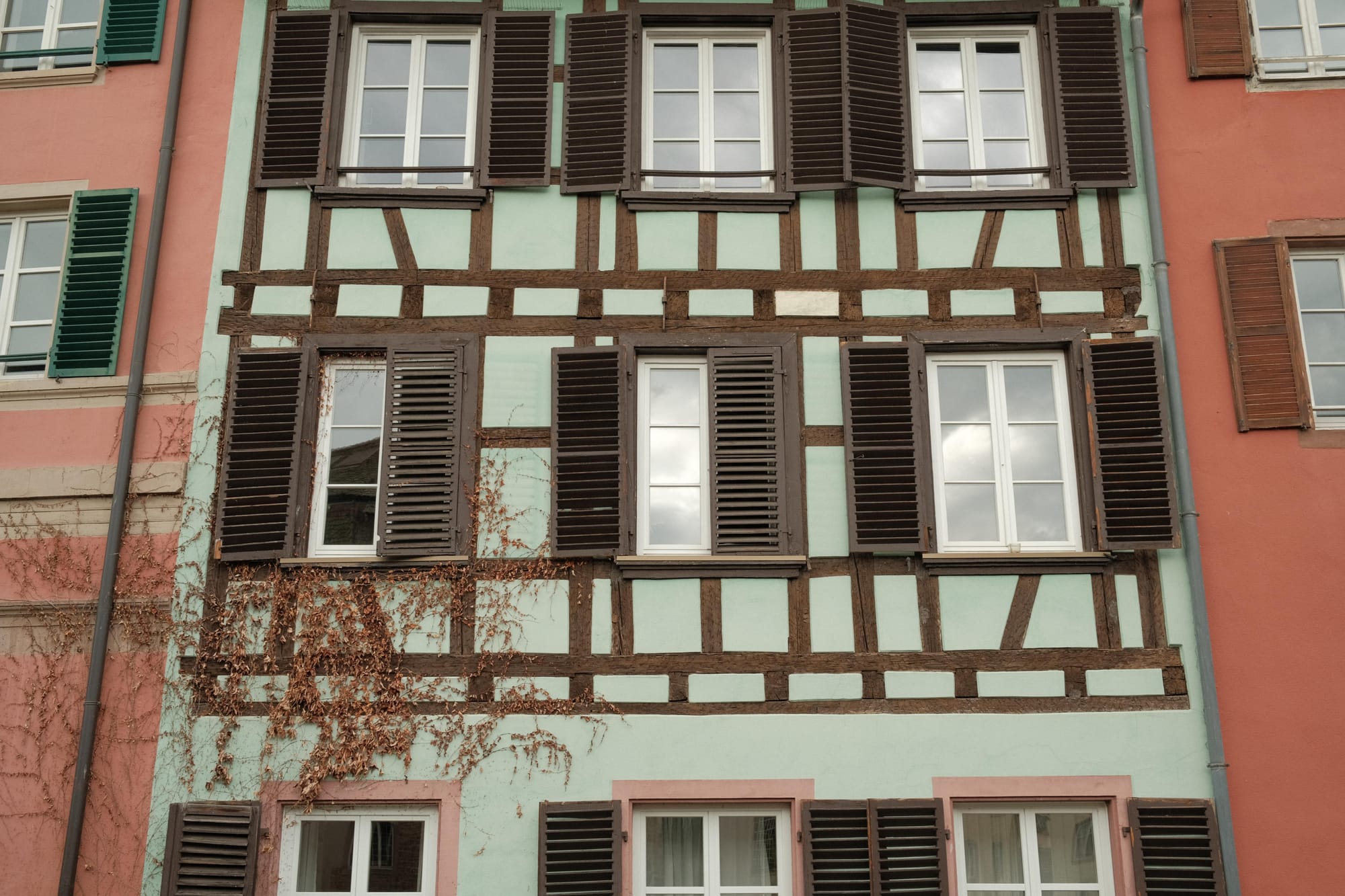 Typische Architektur im Elsass