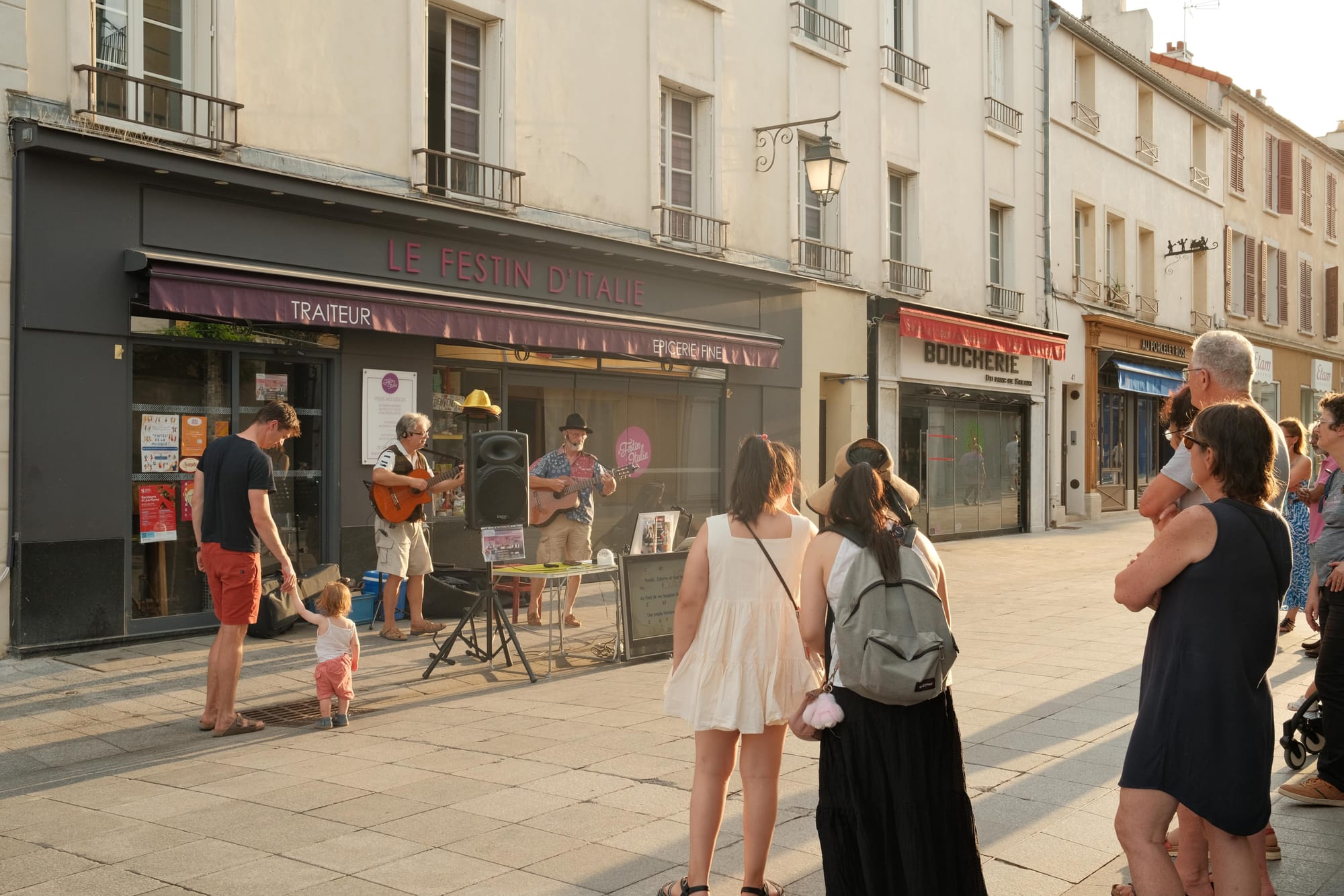 Strassenmusiker in Frankreich