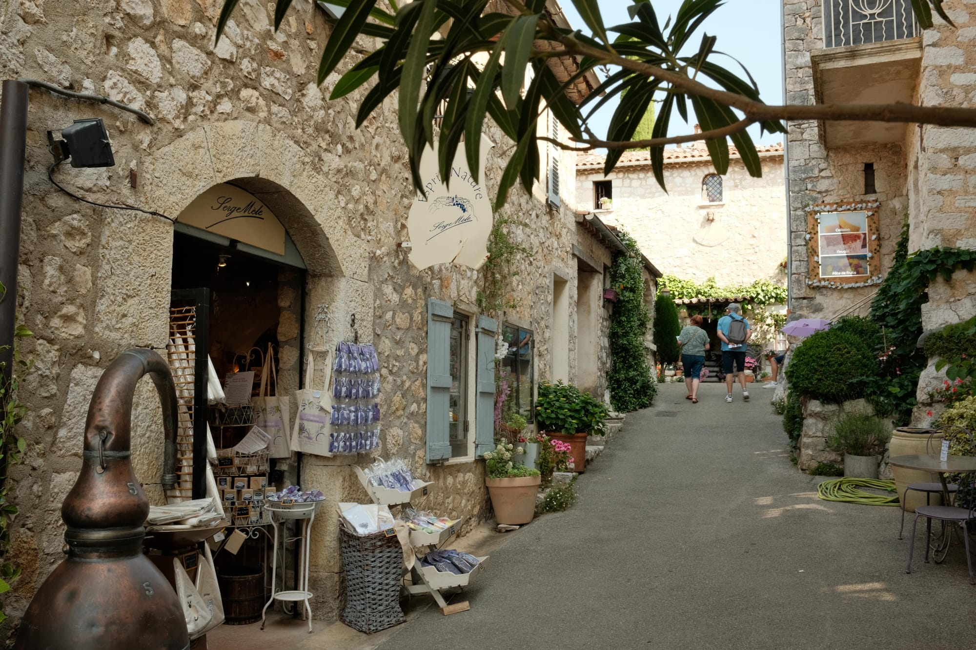 Gourdon, im Hinterland