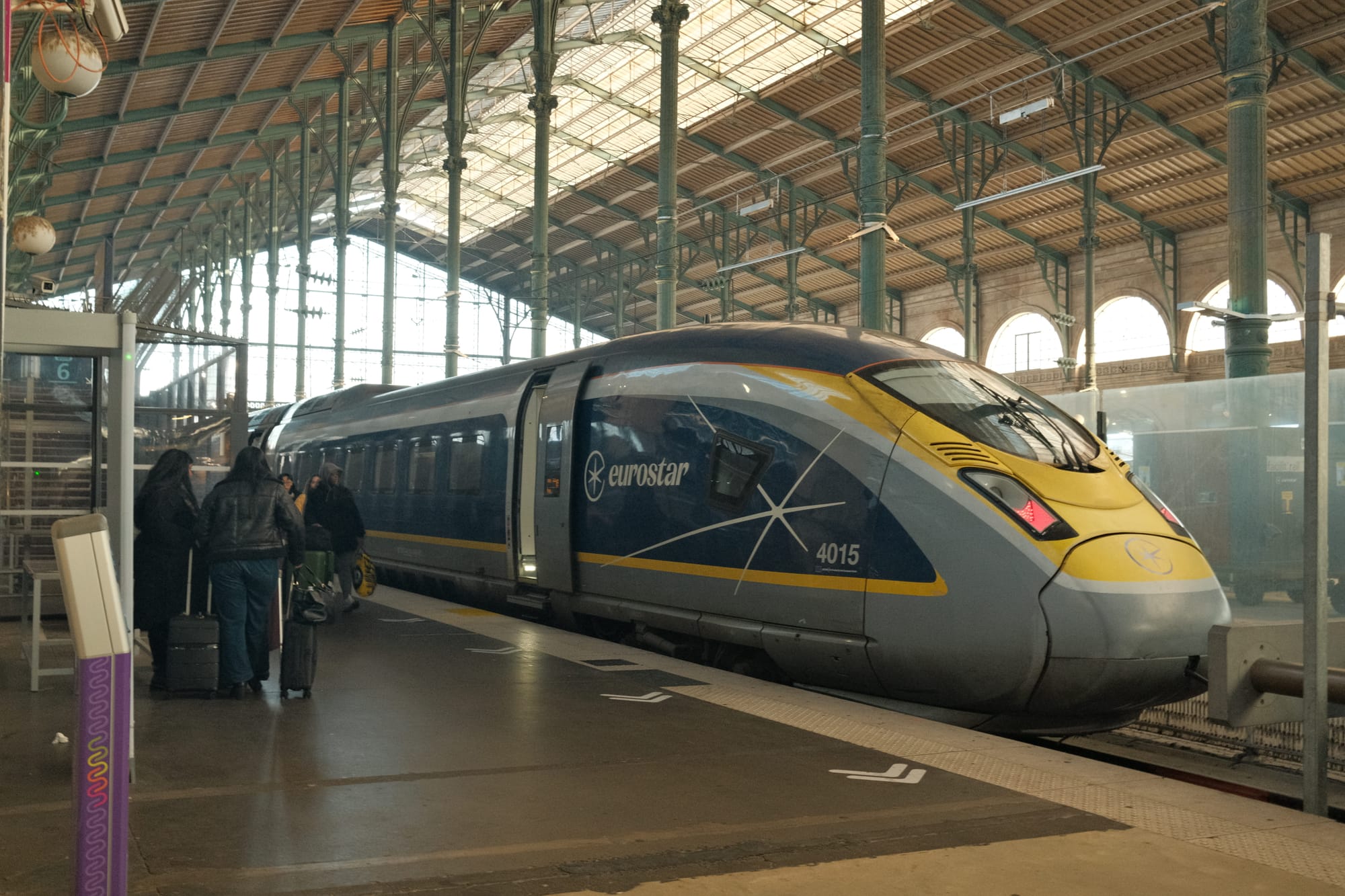 Eurostar am Bahnhof Gare du Nord