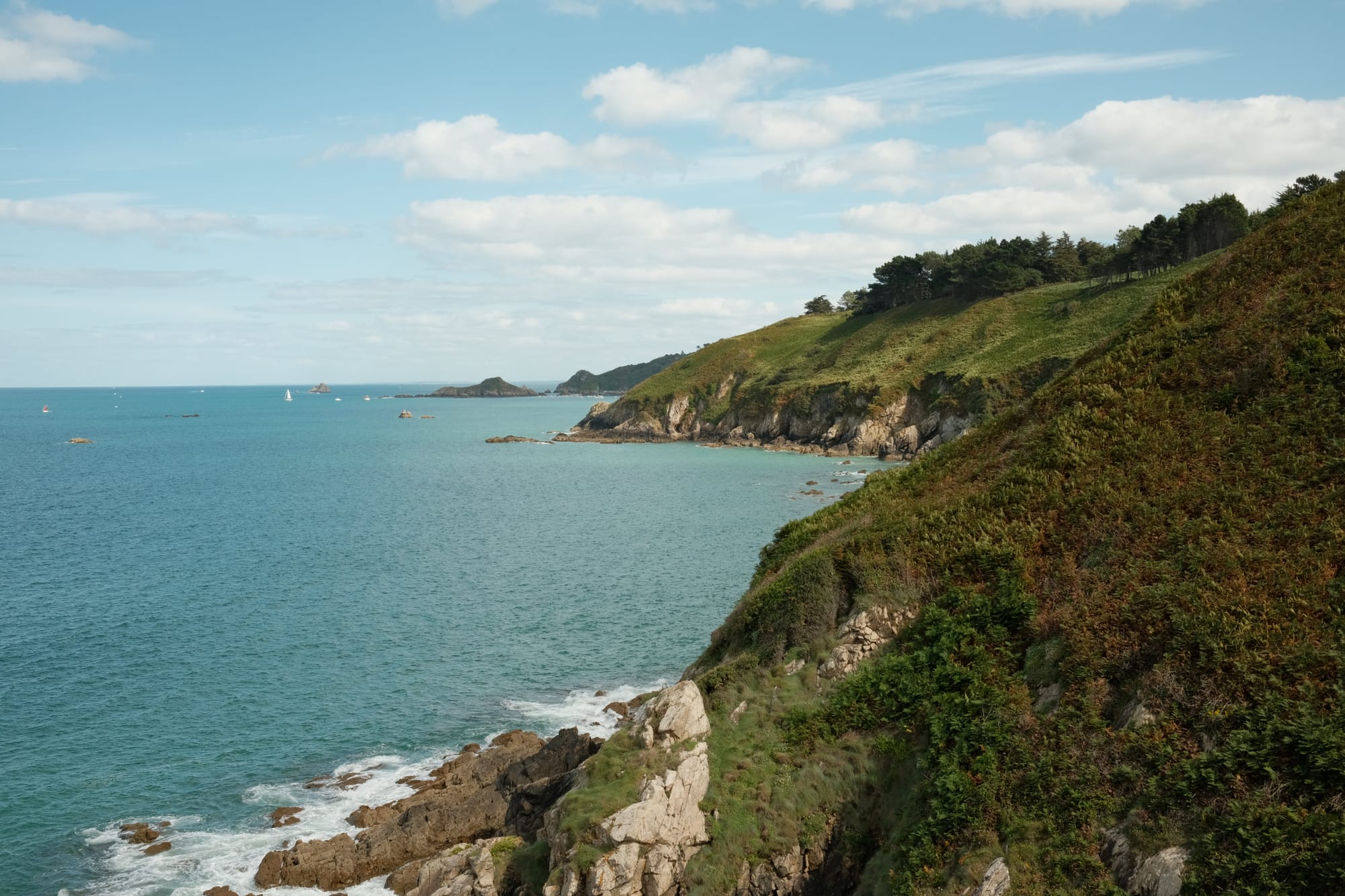 Küste bei Plouha in der Bretagne