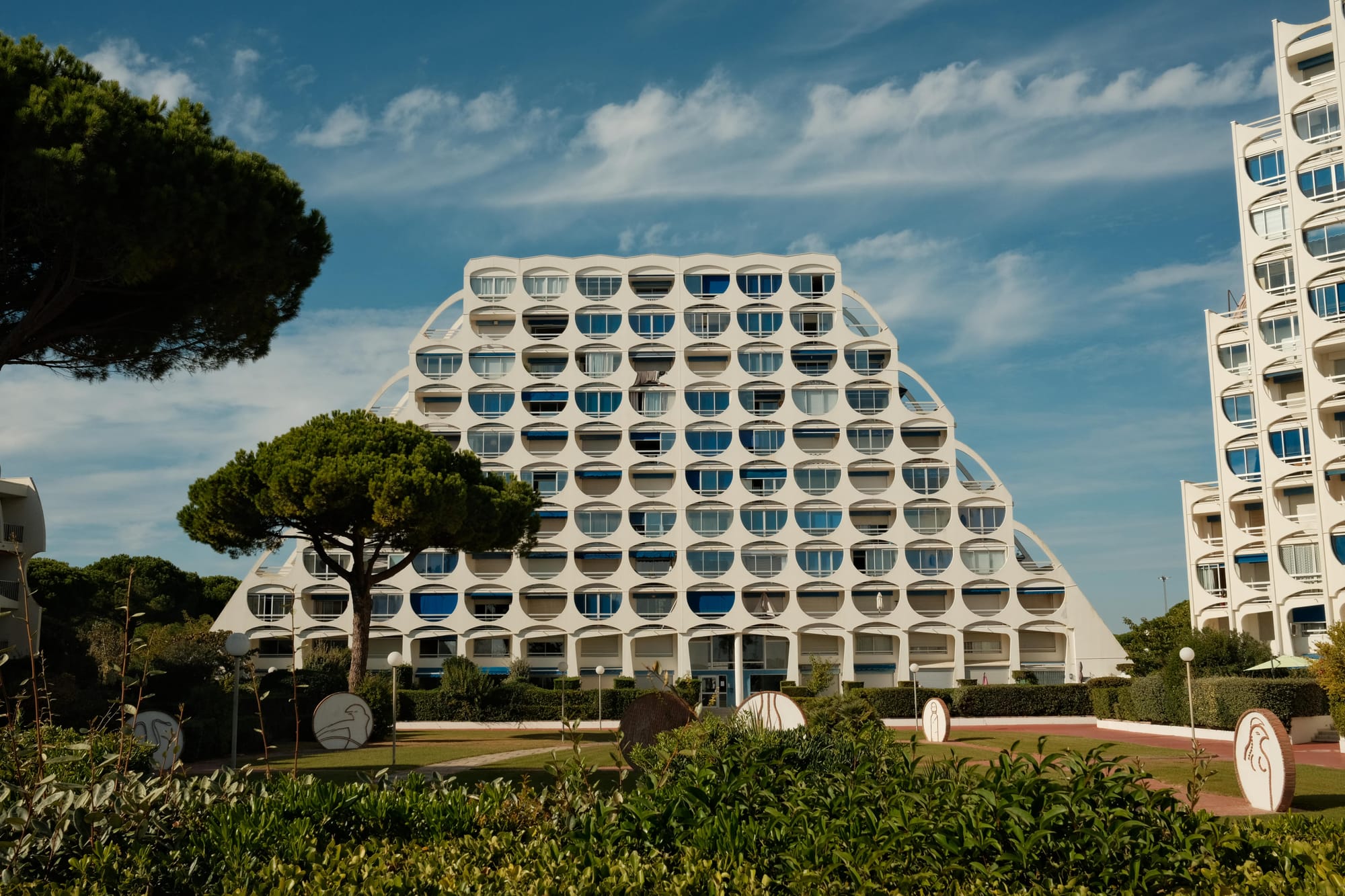 Typische Architektur in La Grande Motte