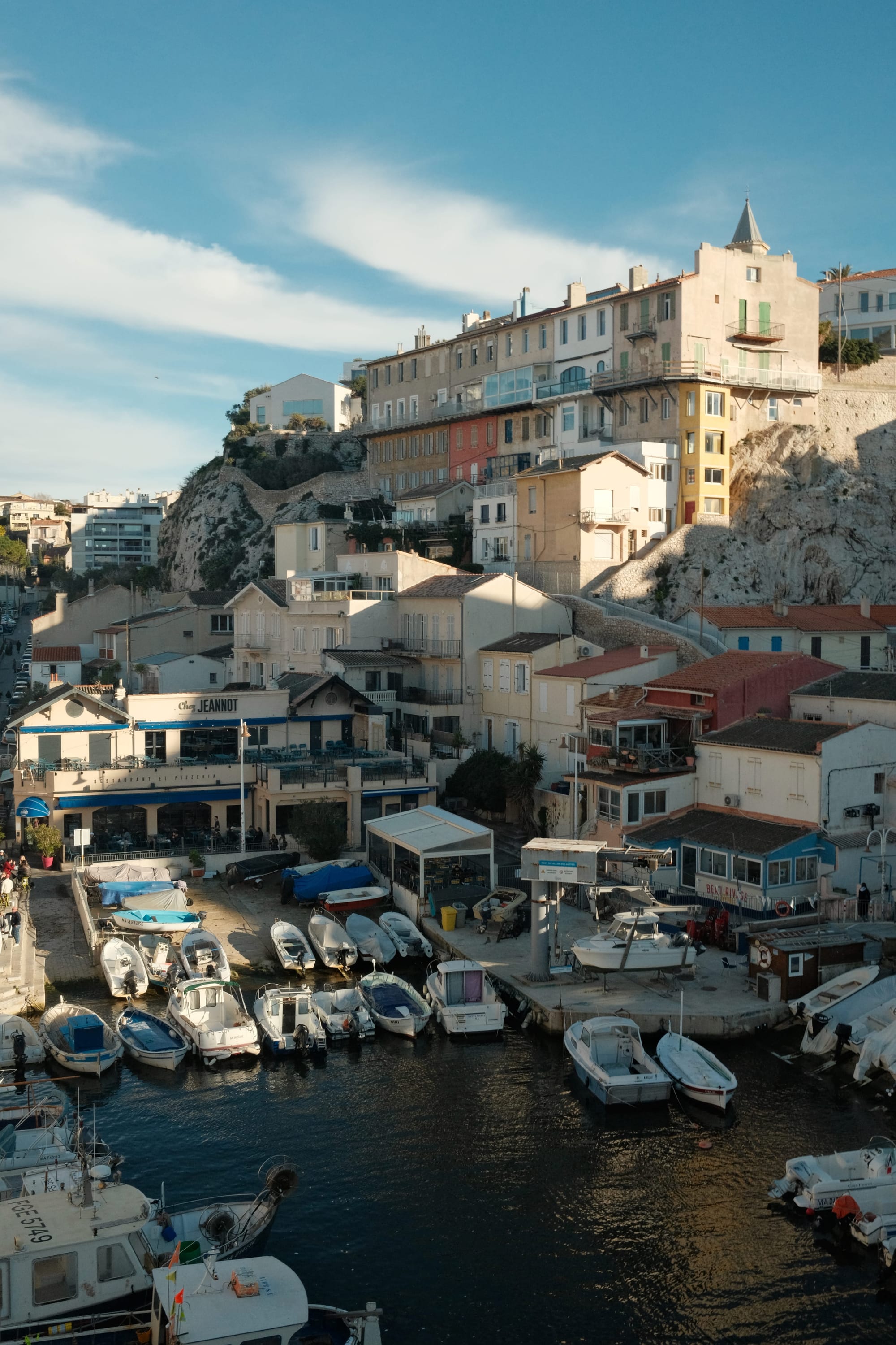 Vallon des Auffes an der Corniche Kennedy