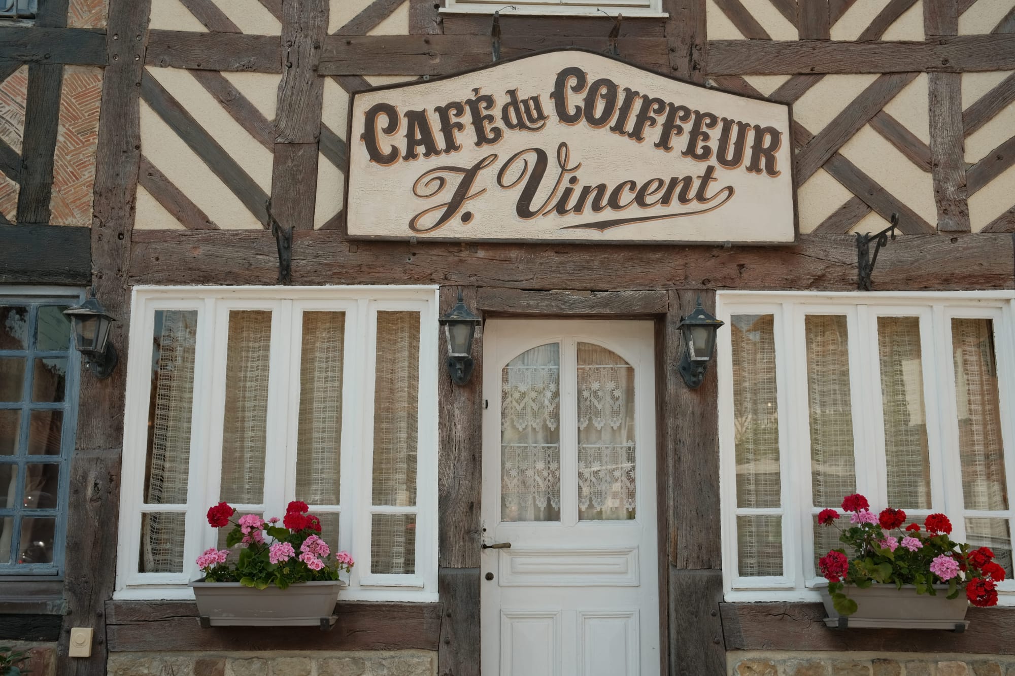 Typische Dekoration in der Normandie