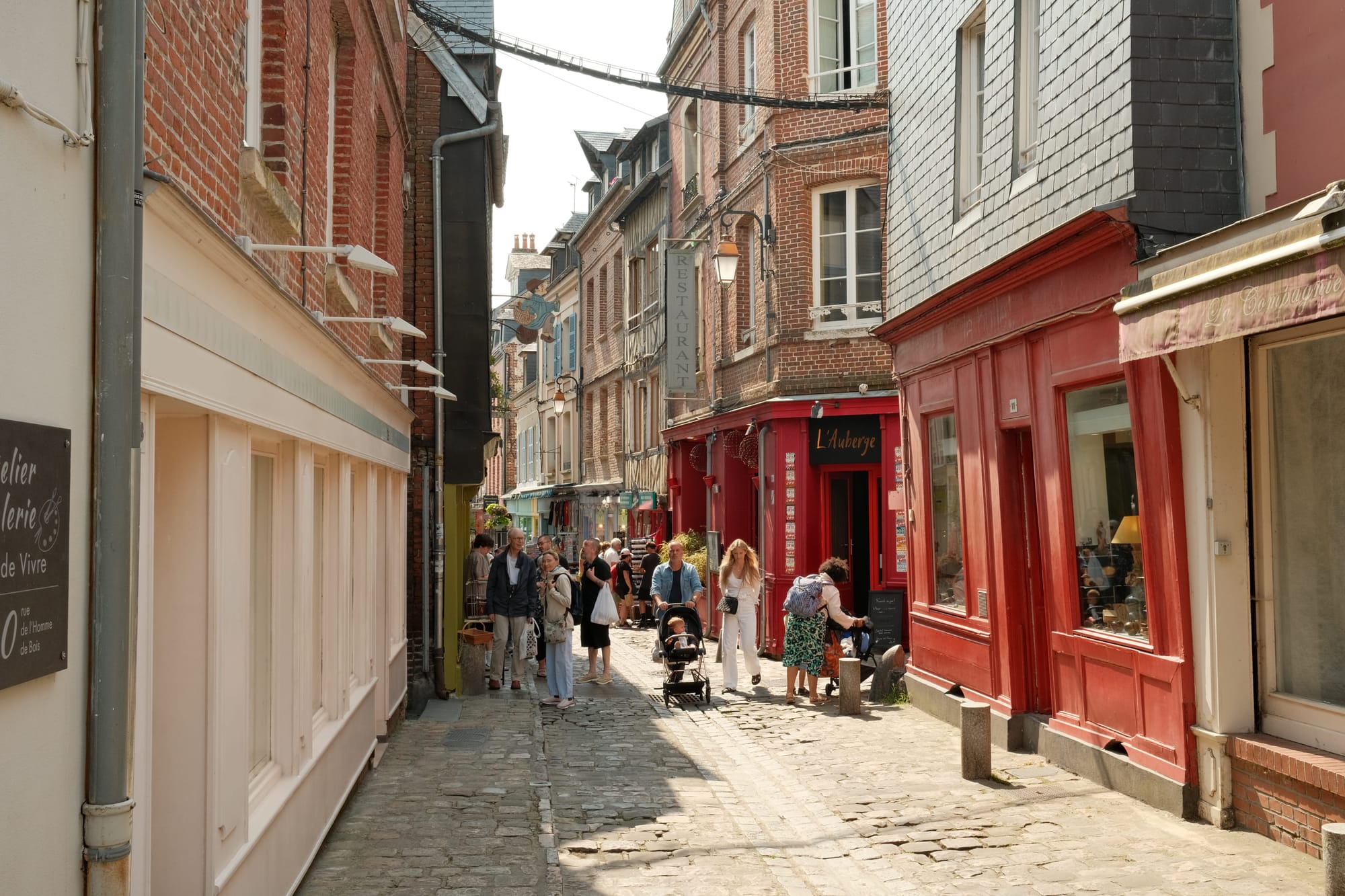 Kleine Gassen in Honfleur