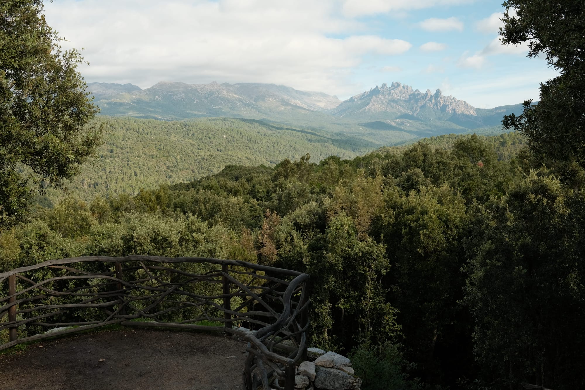 Herrliche Landschaft bei Zonza