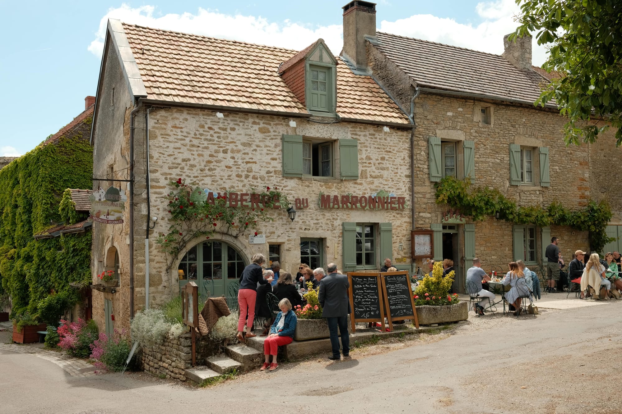 Kleines burgundisches Gasthaus