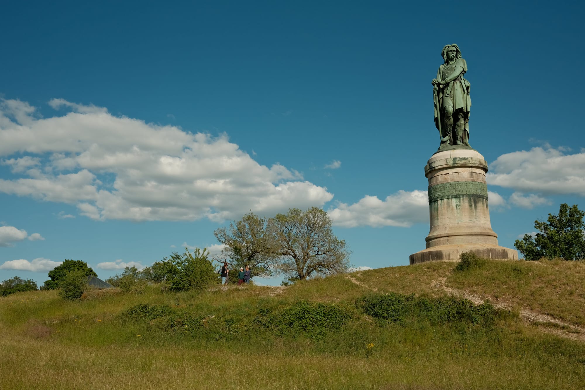Alesia, wo die gallischen Truppen von Vercingetorix gegen Cäsar unterlagen
