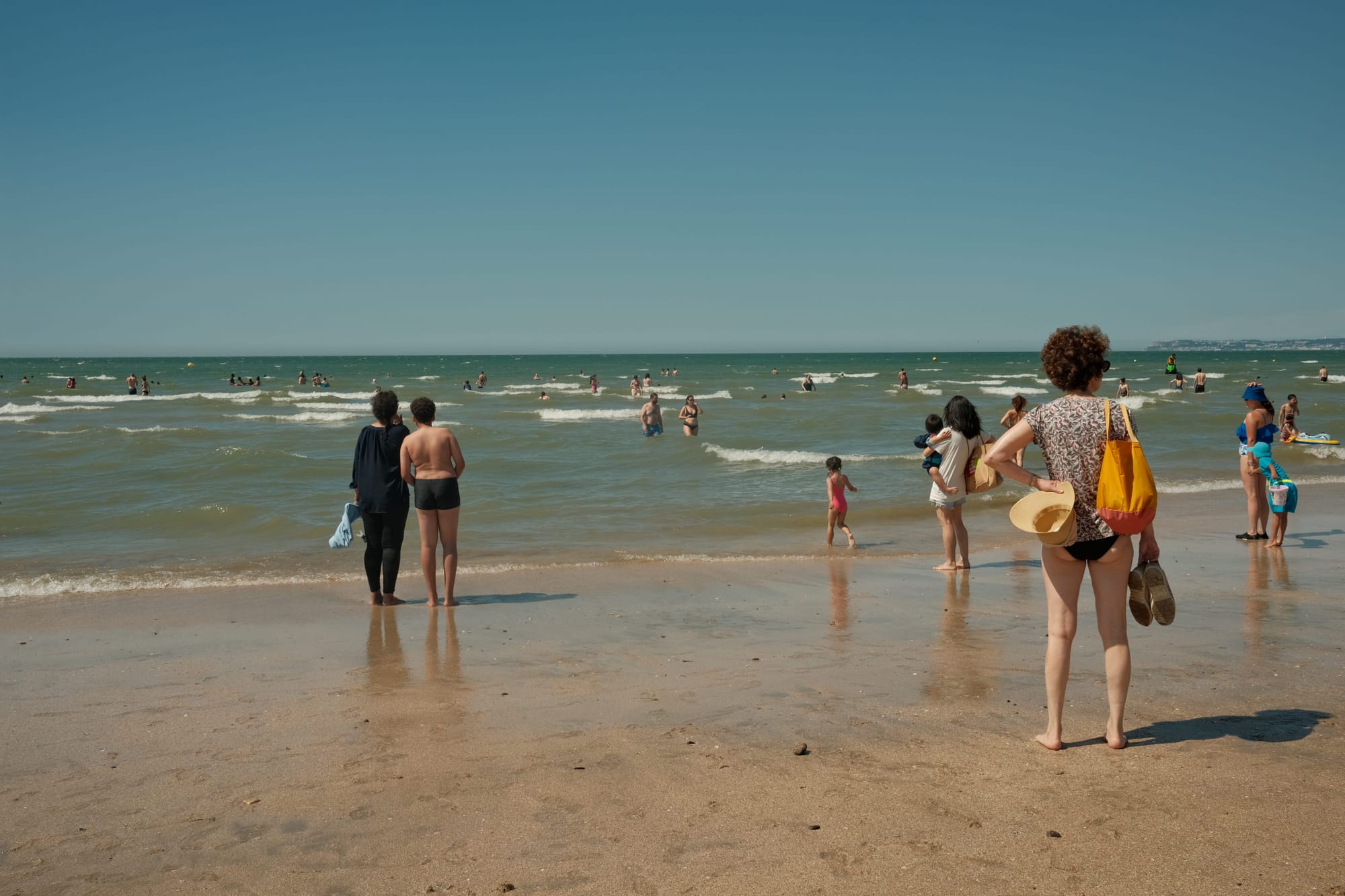 Am Strand von Trouville