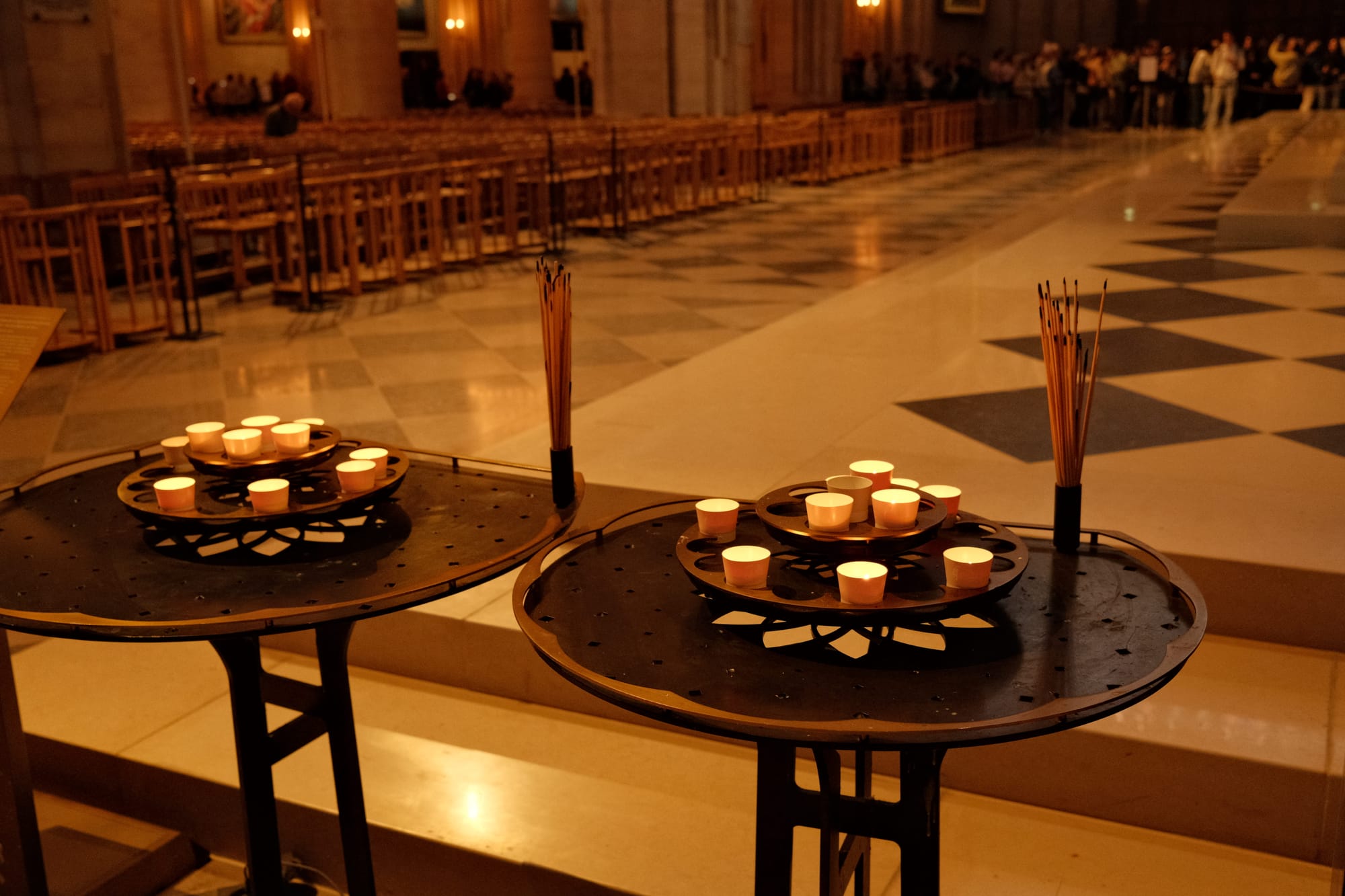 Kerzen in Notre Dame de Paris