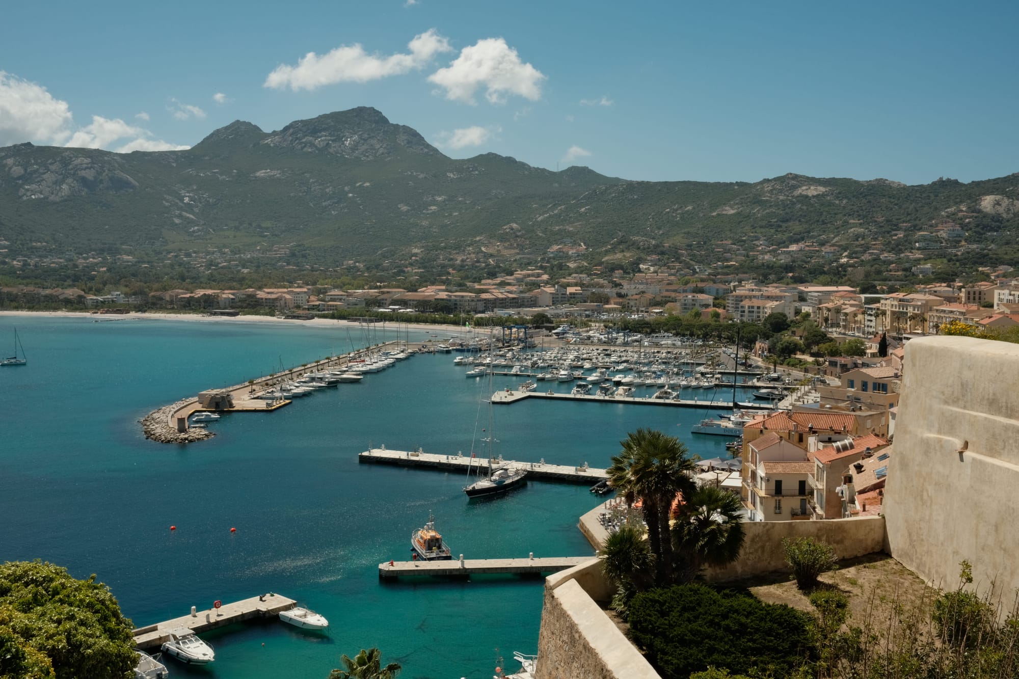 Calvi im Norden Korsikas