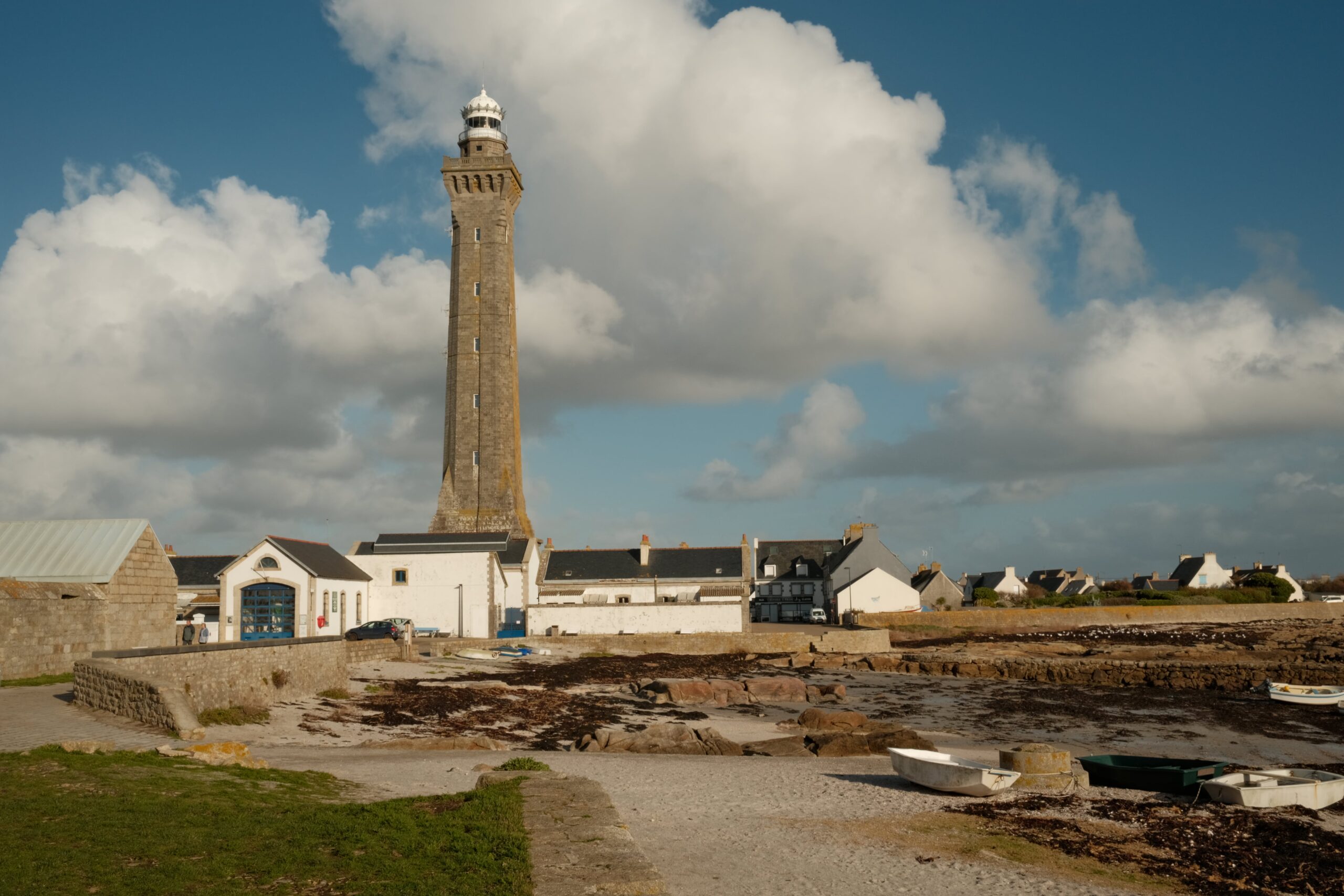 Leuchtturm von Eckmühl in Penmarc'h (Finistère).