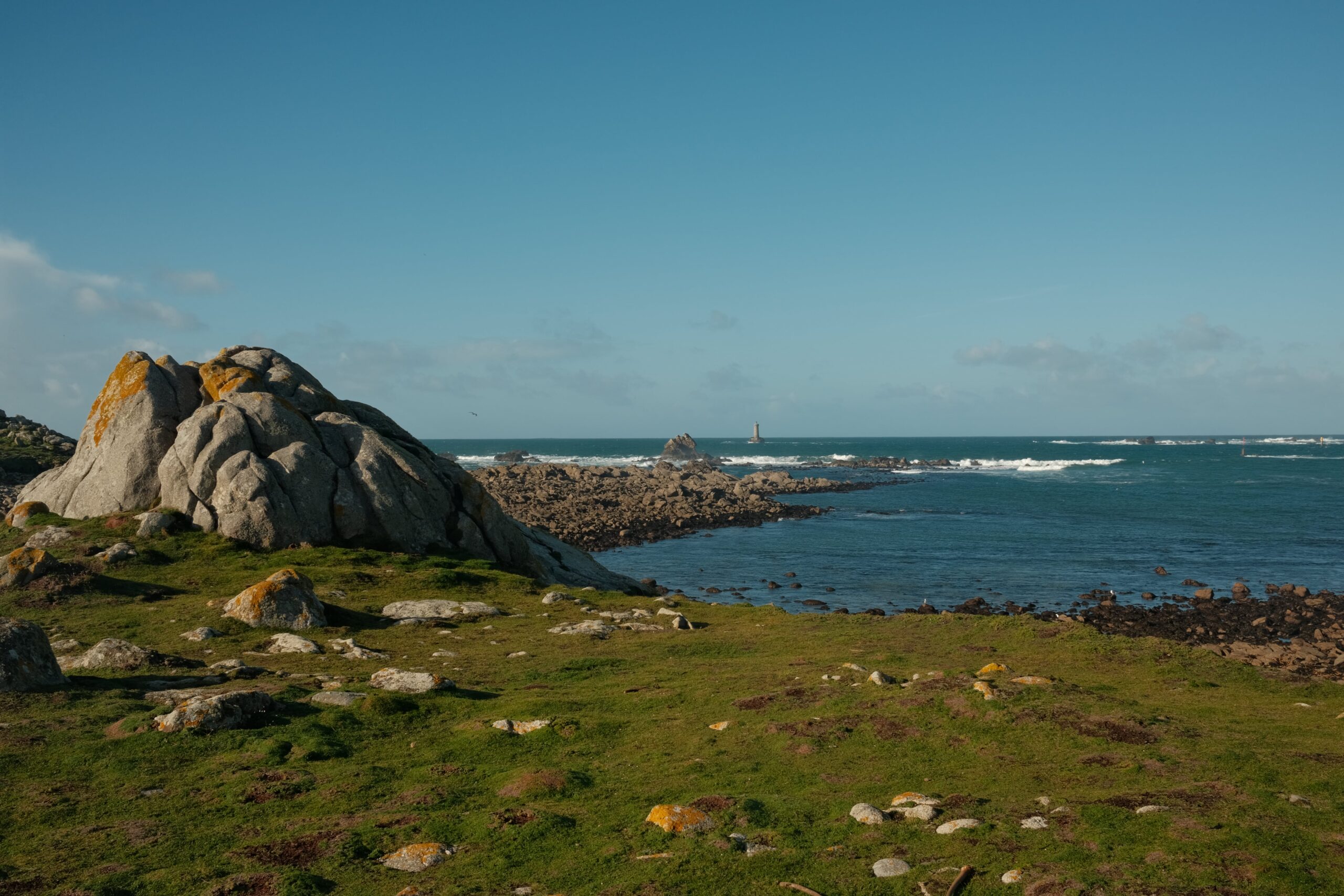 Zöllnerpfad Wanderweg entlang der Küste in der Bretagne