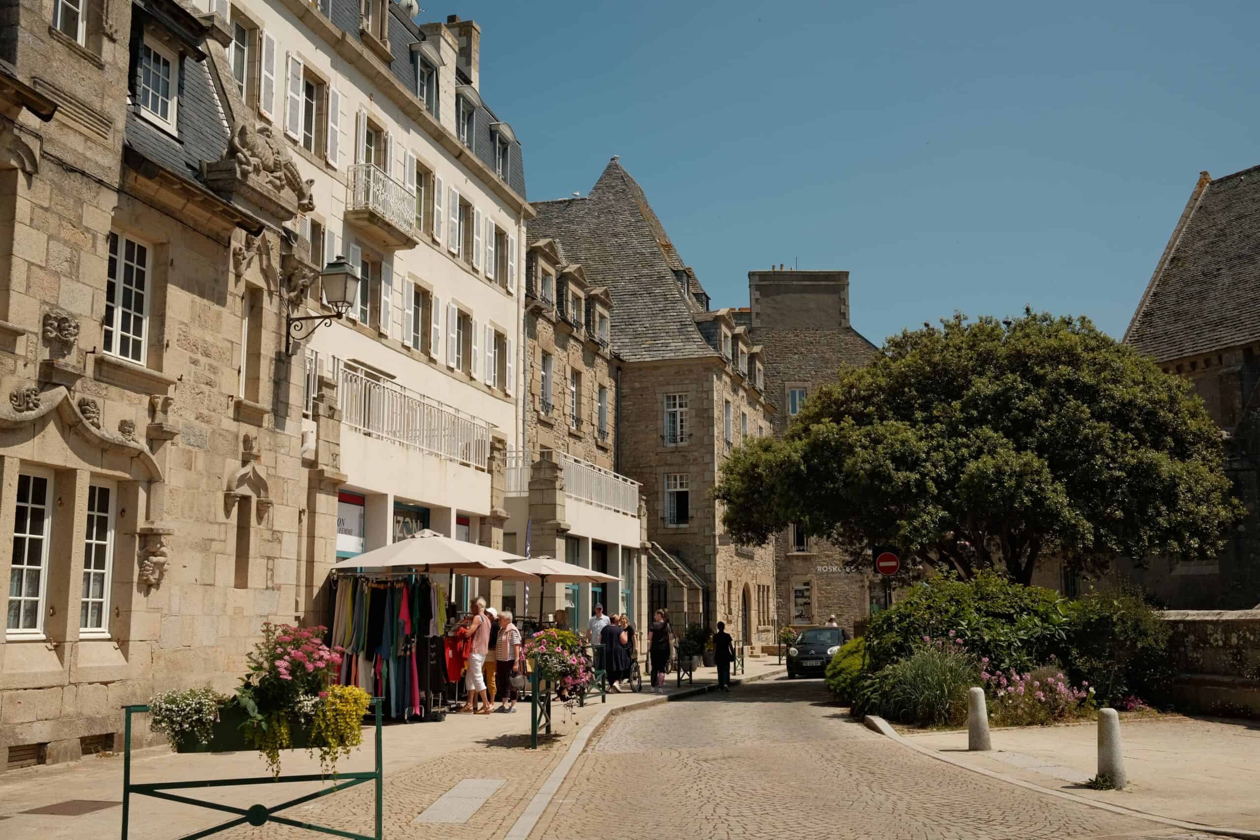 Bild Laden in Roscoff in der Bretagne
