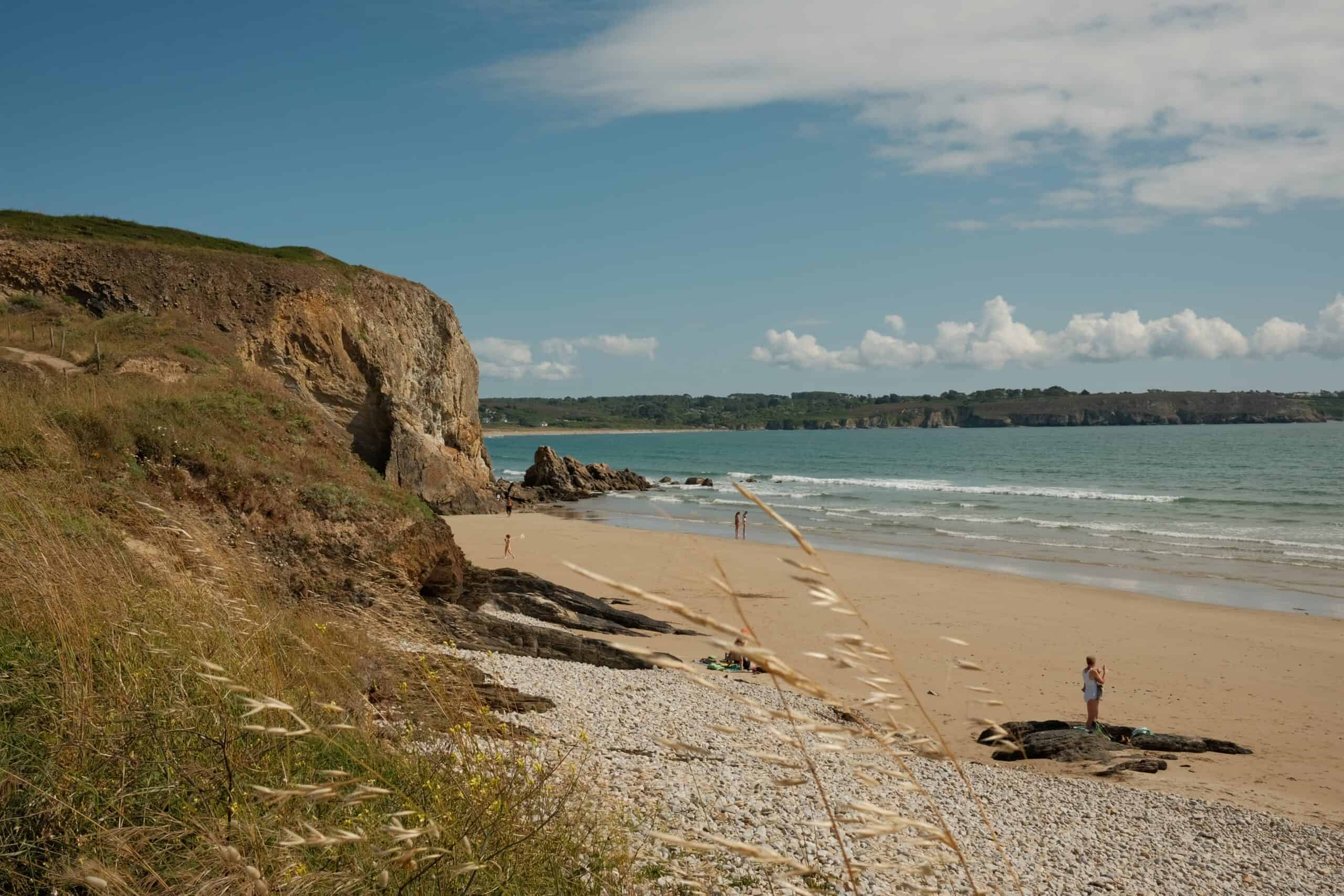 Bild Strand Bretagne im Sommer