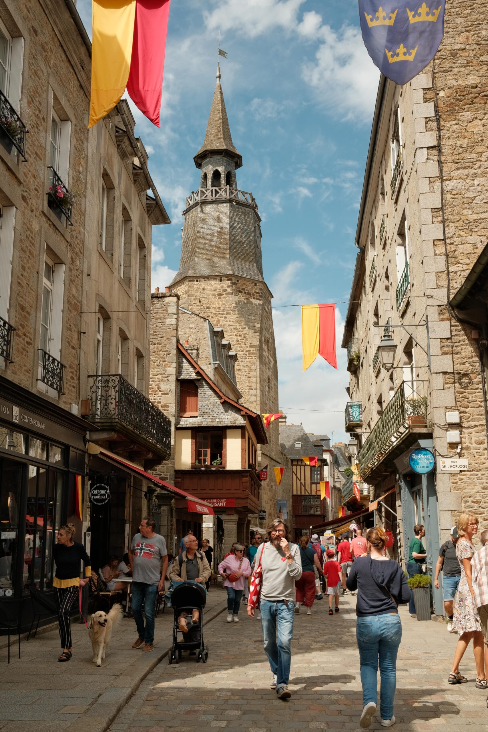 Bild Dinan Stadt Bretagne