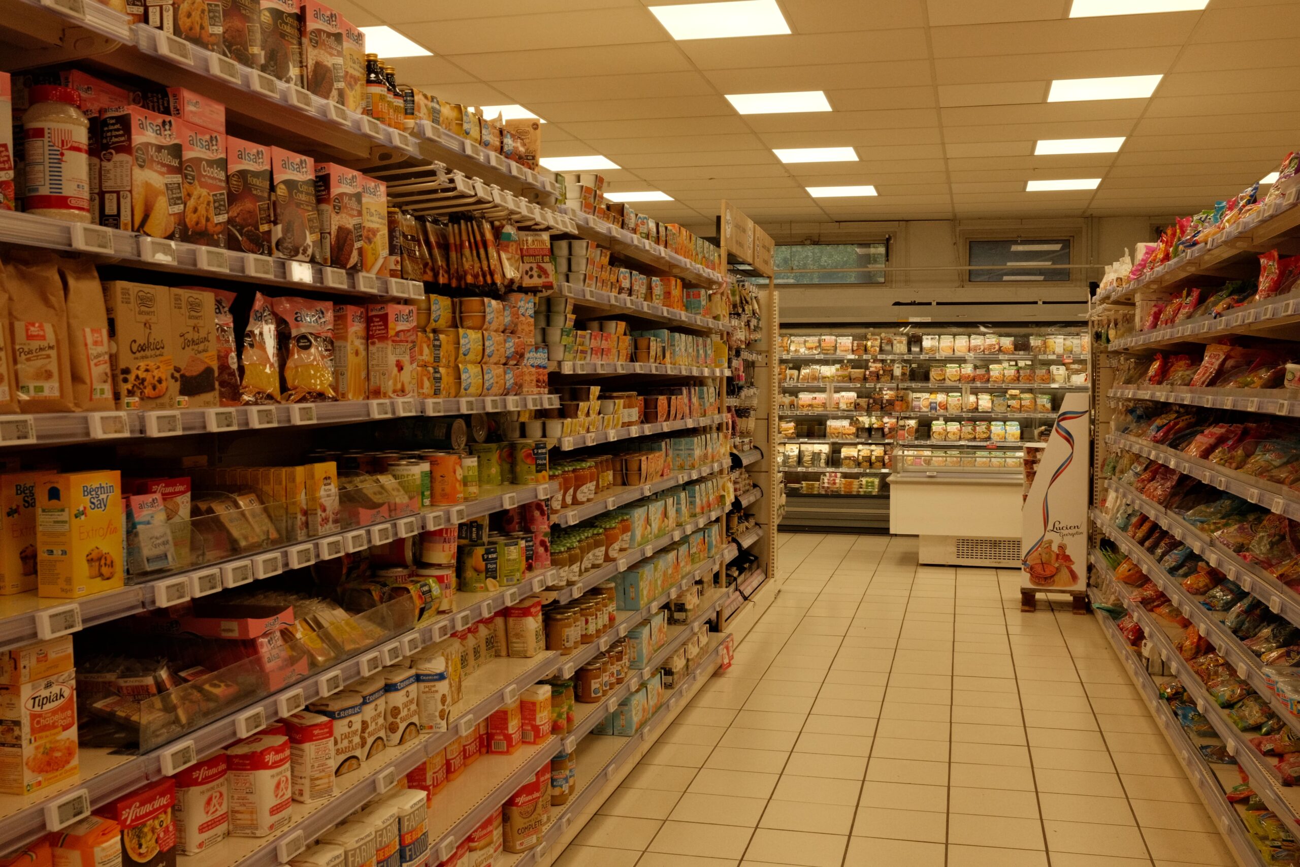 Bild Supermarkt Frankreich